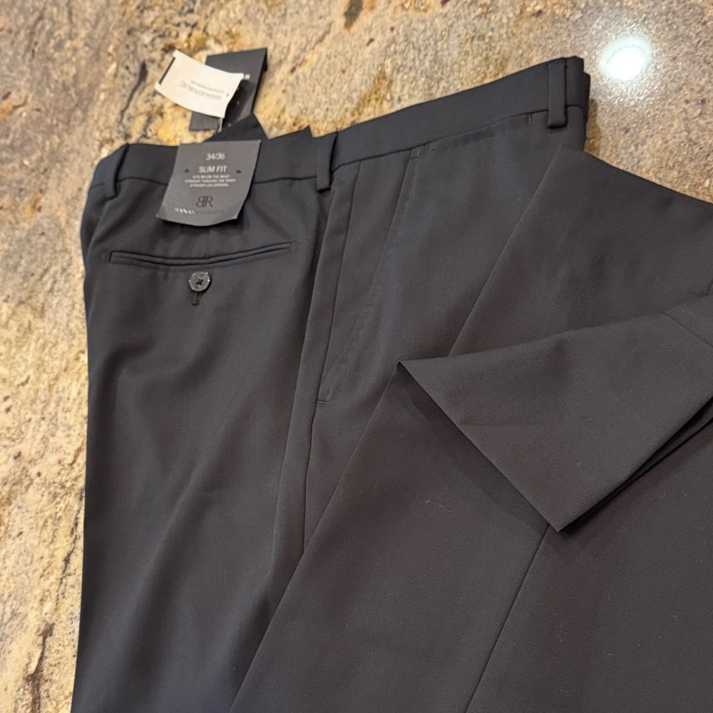 Banana Republic Black Slim Fit Trousers. Brand new with tags.